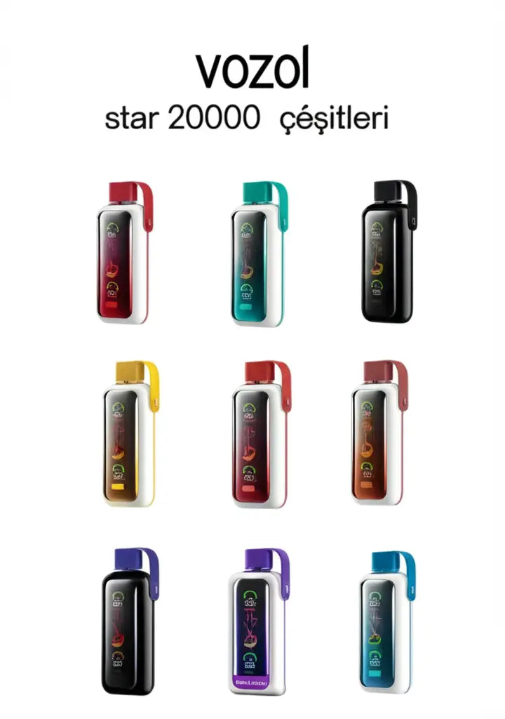 Vozol Star 20000 Puff Tüm Aroma Çeşitleri