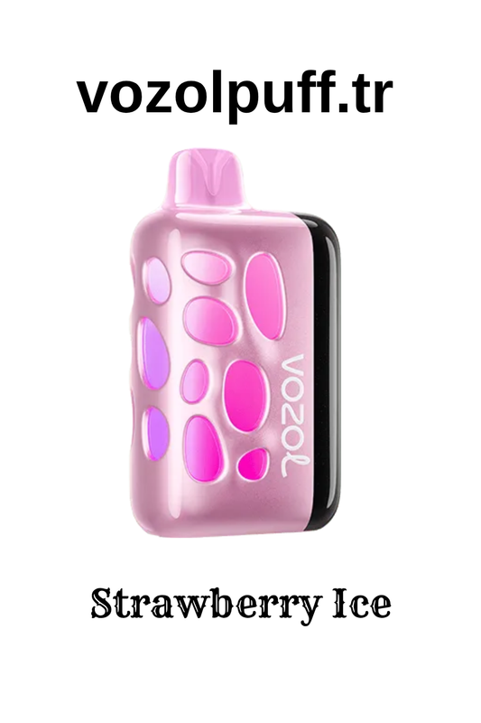 Strawberry Ice - Rave 40000 Vozol Puff