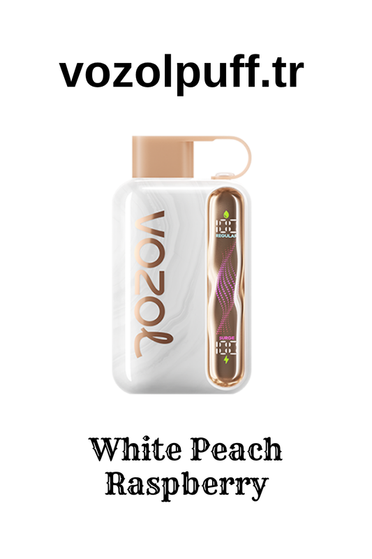 White Peach Raspberry - Star 40000 Vozol Puff