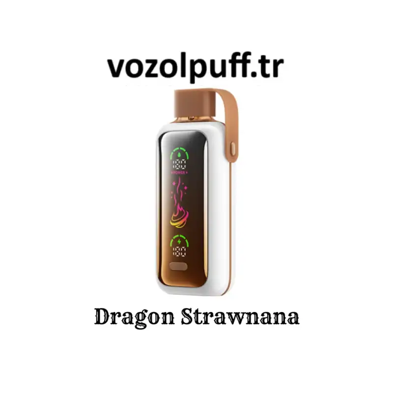 Vozol Star 20000 Puff Dragon Strawnana Aromalı E-sigara - 50mg