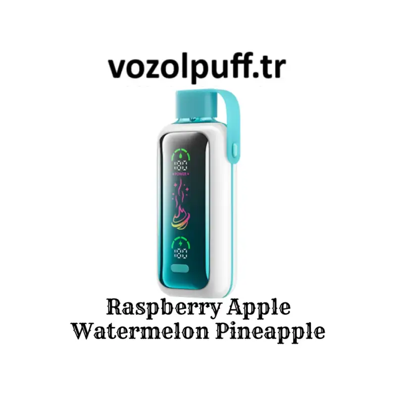 Vozol Star 20000 Puff Raspberry Apple Watermelon Pineapple Aromalı