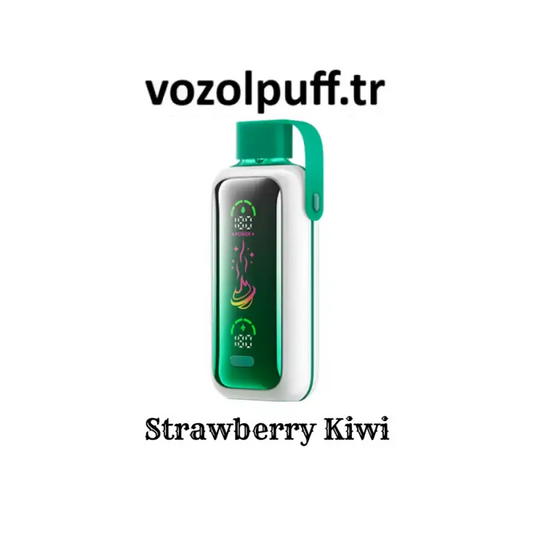 Vozol Star 20000 Puff Strawberry Kiwi Aromalı E-sigara - 50mg vazol puff