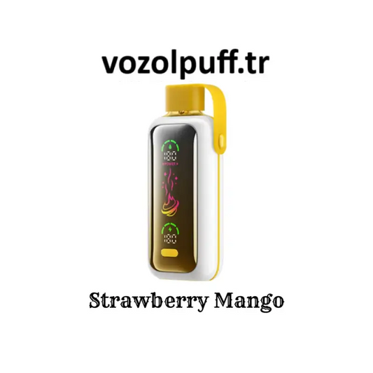 Vozol Star 20000 Puff Strawberry Mango Aromalı E-sigara - 50mg