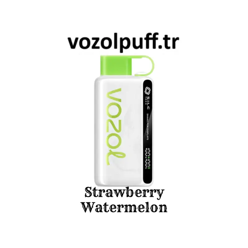 Strawberry Watermelon Vazol puff, refreshing vape flavor in sleek design