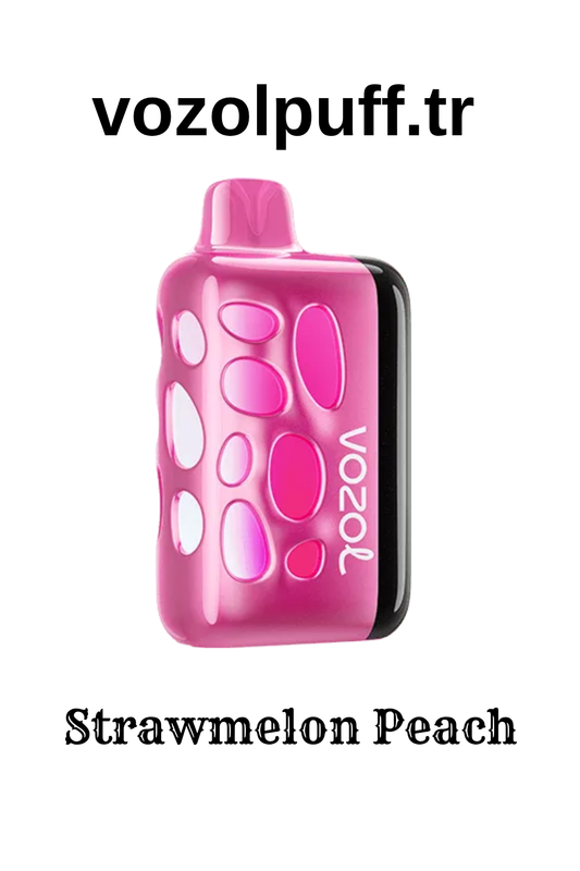 Vozol Rave 40000 Strawmelon Peach ürün görseli